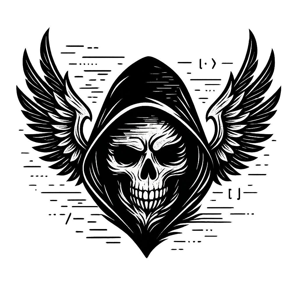 Cyber skull logo